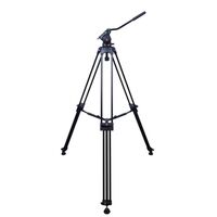 B.I.G. TV-4000 Doppelrohr Videostativ mit Neiger 
