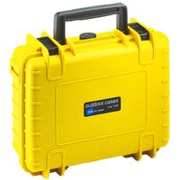 B&W Outdoor.cases  Type 1000 (leer)  gelb