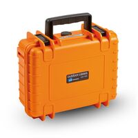 B&W Outdoor.cases Type 1000  orange Leer
