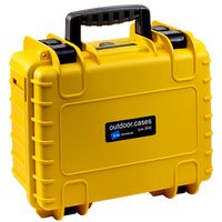 B&W Outdoor.cases Type 3000  gelb variable Facheinteilung (RPD)