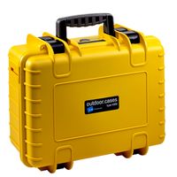 B&W Outdoor.cases Type 4000  gelb variable Facheinteilung (RPD)