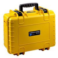 B&W Outdoor.cases Type 4000  gelb Würfelschaum (SI)