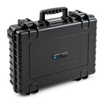 B&W Outdoor.cases Type 6040  schwarz Würfelschaum (SI)