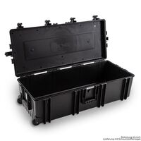 B&W Outdoor.cases Type 7300  mit Schaumstoffeinlage (FI) schwarz