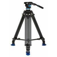 Benro Dual-Tube Videostativkit A573T Aluminium inkl. Videoneiger S6Pro 