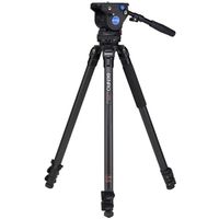 Benro Series 3 Carbon Fibre Single Tube Video Tripod with BV4H head - C373FBV4H 