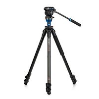 Benro Videostativkit A1573F Aluminium Serie 1 inkl. Videoneiger S2Pro  Alu
