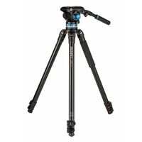 Benro Videostativkit A373F Aluminium Serie 3 inkl. Videoneiger S6Pro  75mm