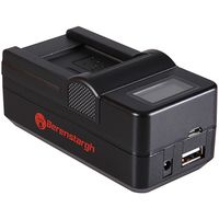 Berenstargh Synchron Ladegerät Olympus  Li-40B/Li-30B/EN-EL10/Klic-7006/FNP-4