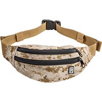 Blackrapid Waist Pack mit 2 Reißverschluss & verstellbarem Gürtel  Digital Camo