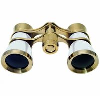 Braun Binocular 3x25 OPERA  gold/weiß