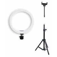 Braun VloggKit 100, (26cm)  LED Ringlicht, Kugelkopf, 50cm Stativ 