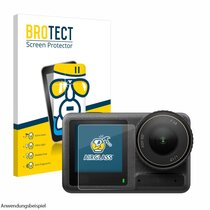 BROTECT AirGlass Schutz-Glas Panzer-Folie für DJI  Osmo Action 4 (Vorderes Display)