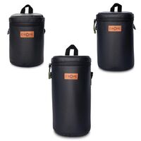 C-Rope Premium Objektivtasche mit Fleece-Fütterung  3er Set (M+L+XL)