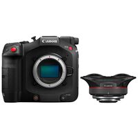 Canon EOS C80 Camcorder +  RF 5.2mm f/2.8 L DUAL FISHEYE 