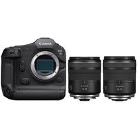 Canon EOS R1 Gehäuse + RF 16-28mm f/2,8 IS STM + RF 28-70mm f/2,8 IS STM 