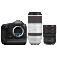 Canon EOS R1 + RF 24-70mm f/2,8 L IS USM + RF 100-500mm f/4.5-7.1L IS USM 