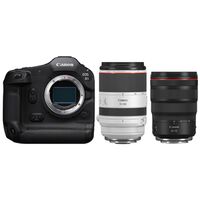 Canon EOS R1 + RF 24-70mm f/2,8 L IS USM + RF 70-200mm f/2,8 L IS USM 