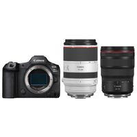 Canon EOS R5 Mark II + RF 24-70mm f/2,8 L IS USM + RF 70-200mm f/2,8 L IS USM 