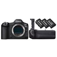 Canon EOS R5 Mark II + BG-R20 Akkugriff + 3 Akku LP-E6P 