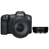 Canon EOS R5 + RF 24-105 f/4.0 L IS USM + Objektivadapter EF-EOS R (ohne Steuerungsring) 