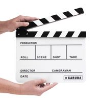 Caruba Filmklappe  Weiß