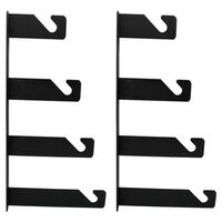 Caruba Hintergrund-Halterungshaken Wandmontage  4 x Hintergrund-Rollensystem