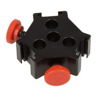 Caruba Mehrfach-Blitzhalterung aus Aluminium 