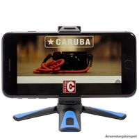 Caruba Ministar 18 Ministativ mit Telefonhalterung  blau