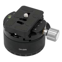 Caruba Panoramakopf Klicksystem  Schnellwechsel-Oberseite (DH 64N)