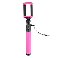 Caruba Selfie Stick Plug & Play  pink