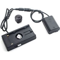 Caruba Sony NP-FZ100 Volldecodierung Dummy-Batterie + F970 Batteriezwickel 