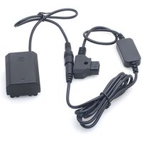 Caruba Sony NP-FZ100 Volldecodierung Dummy-Akku + D-TAP 