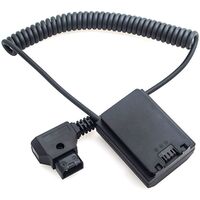 Caruba Sony NP-FZ100 Volldecodierung Dummy-Akku + D-TAP (Spiralkabel) 