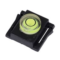 Caruba Wasserwaage BS-1 für Blitzschuh / rund 