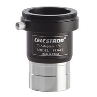 Celestron T-Adapter Universell 1 Zoll zum Einstecken in 1 Zoll Okularstutzen 