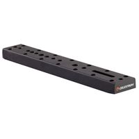 Celestron Universal-Befestigungsplatte für Leitrohr etc. CG-5 (schwarz eloxiert) 