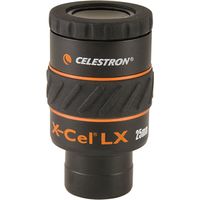 Celestron X-Cel LX Okular 1 Zoll, 60° Gesichtsfeld  25 mm