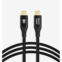 COBRAUNION USB-C Tether Kabel - 10M 5G  Gerade - Gerade schwarz