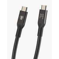 COBRAUNION USB-C Tether Kabel - 5M 10G  Gerade - Gerade schwarz