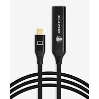 COBRAUNION USB-C Verlängerung - 10M  schwarz