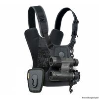 Cotton Carrier Carrier CCS G3 Camera Harness Binocular - Brustgeschirr für 1 DSLR- oder DSLM-Kamera  Charcoal
