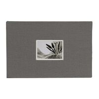 Dörr Buchalbum UniTex 19x14 geschraubt  grau