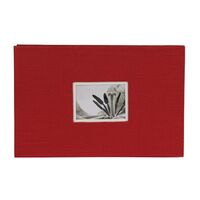 Dörr Buchalbum UniTex 19x14 geschraubt  rot