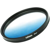 Dörr Verlauffilter blau  62mm