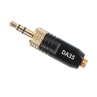 Deity Adapter DA35 Microdot für W.Lav  Schwarz
