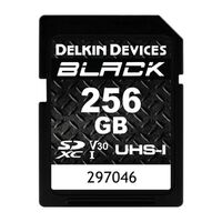Delkin BLACK UHS-I Rugged SD Card (V30)  256 GB