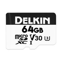 Delkin HYPERSPEED UHS-I (V30) microSD Memory Card  64 GB