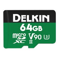 Delkin POWER UHS-II (V90) microSD Memory Card  64 GB