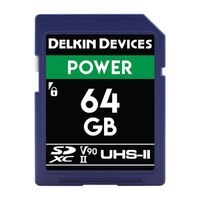 Delkin POWER UHS-II (V90) SD Memory Card  64 GB